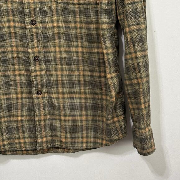 Carhartt Rugged Flex Flannel Shirt S Mens Button Front Pockets Relaxed Work - Picture 2 of 9